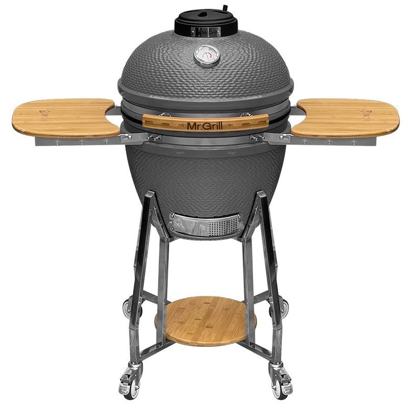 MR GRILL - Kamado Mr Grill 18″ Pulgadas Golf Gris
