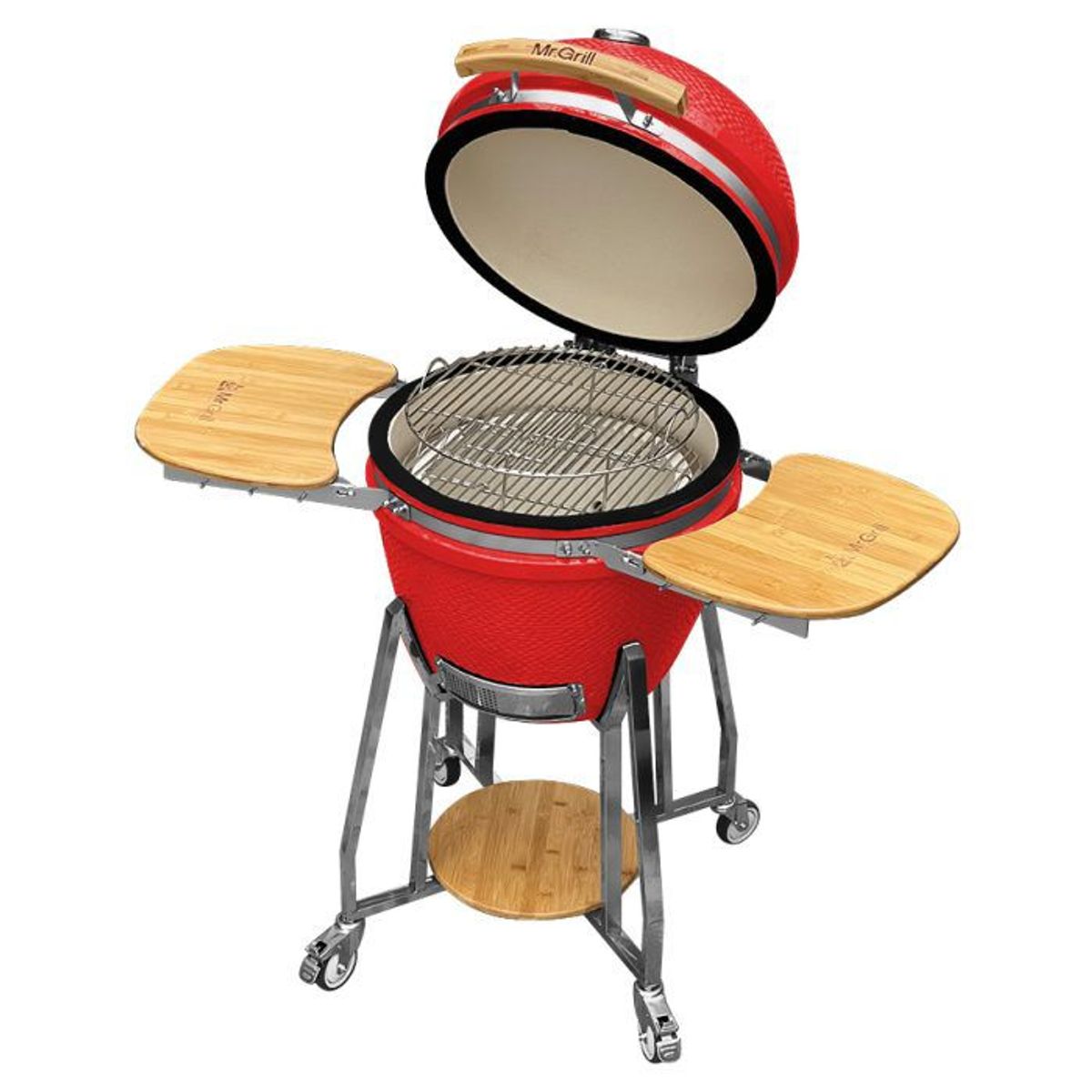 MR GRILL - Kamado Mr Grill 18″ Pulgadas Golf Rojo