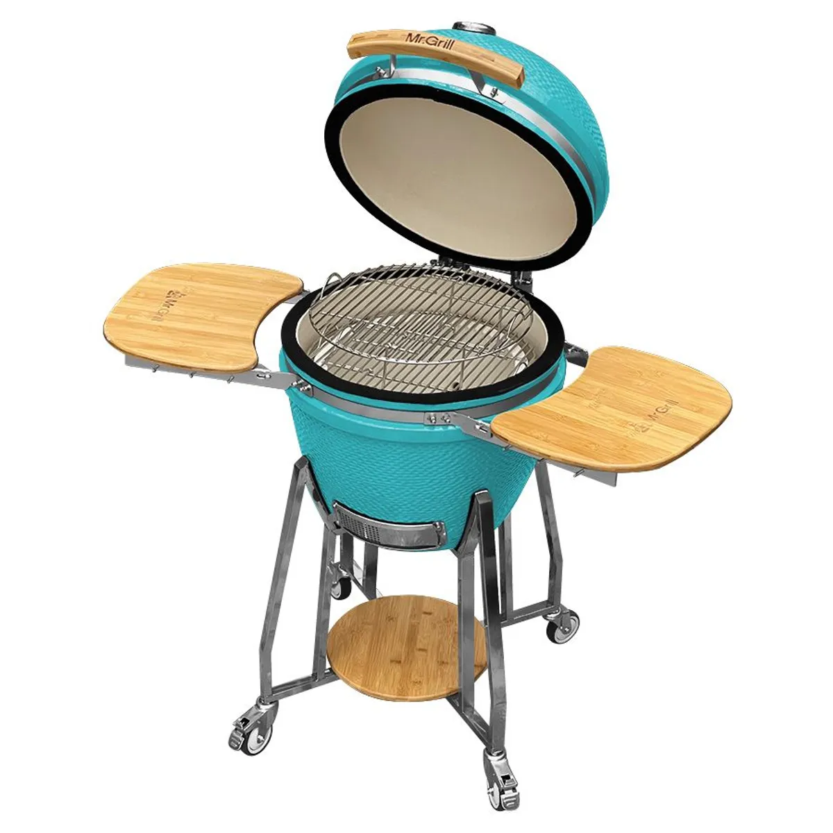 MR GRILL - Kamado Mr Grill 18″ Pulgadas Golf Turquesa