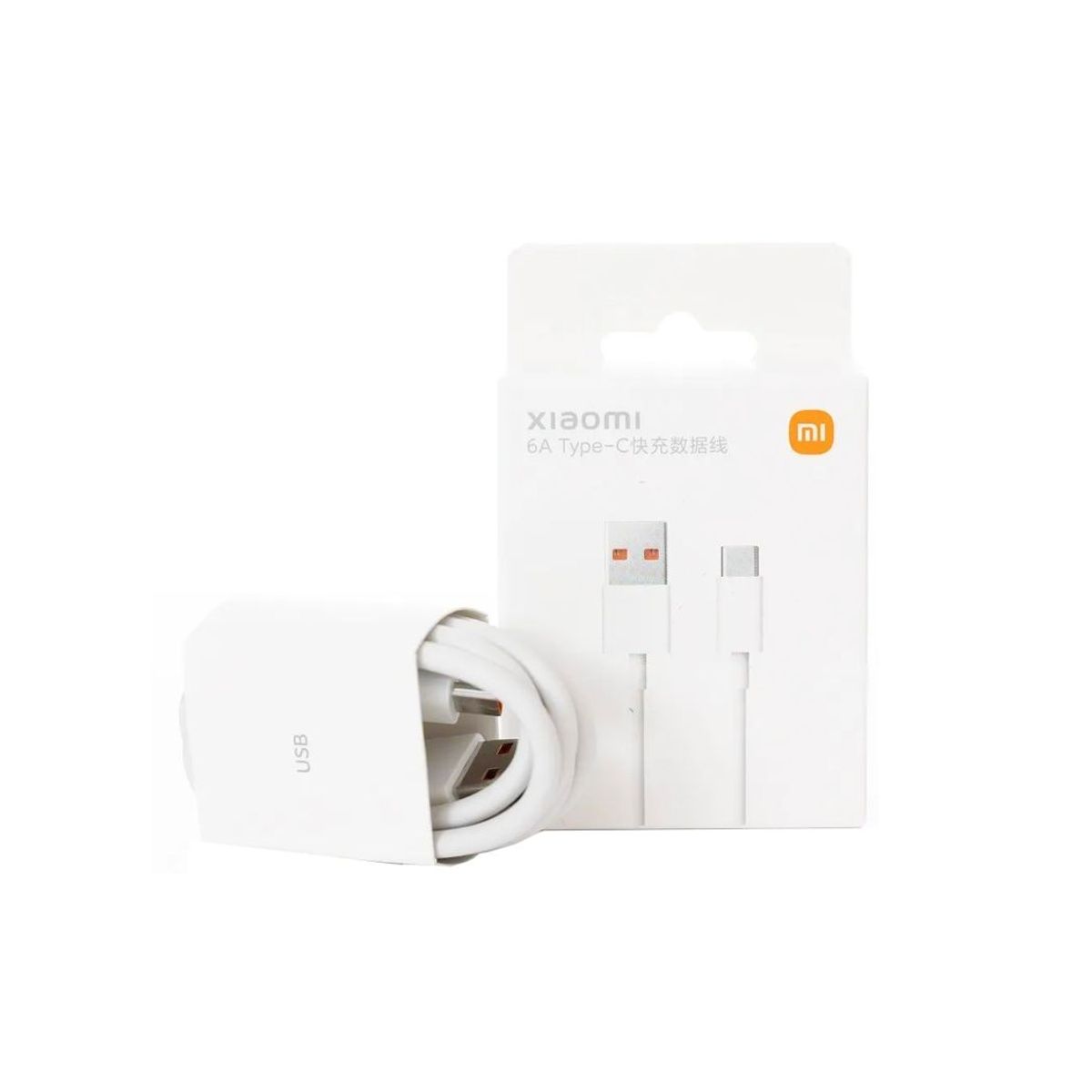 XIAOMI - Cable 6A Xiaomi Turbo USB Tipo-C Compatible 67W 55W 33W