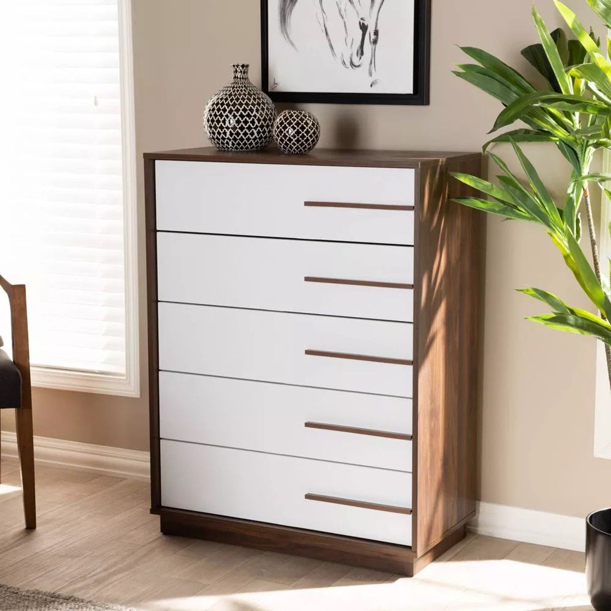 73 EXPERIENCE - Cómoda Elena - Nogal & Blanco - 73 Experience