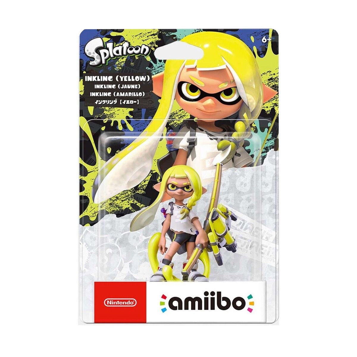 NINTENDO - Amiibo Inkling Yellow Splatoon 3 Nintendo Switch