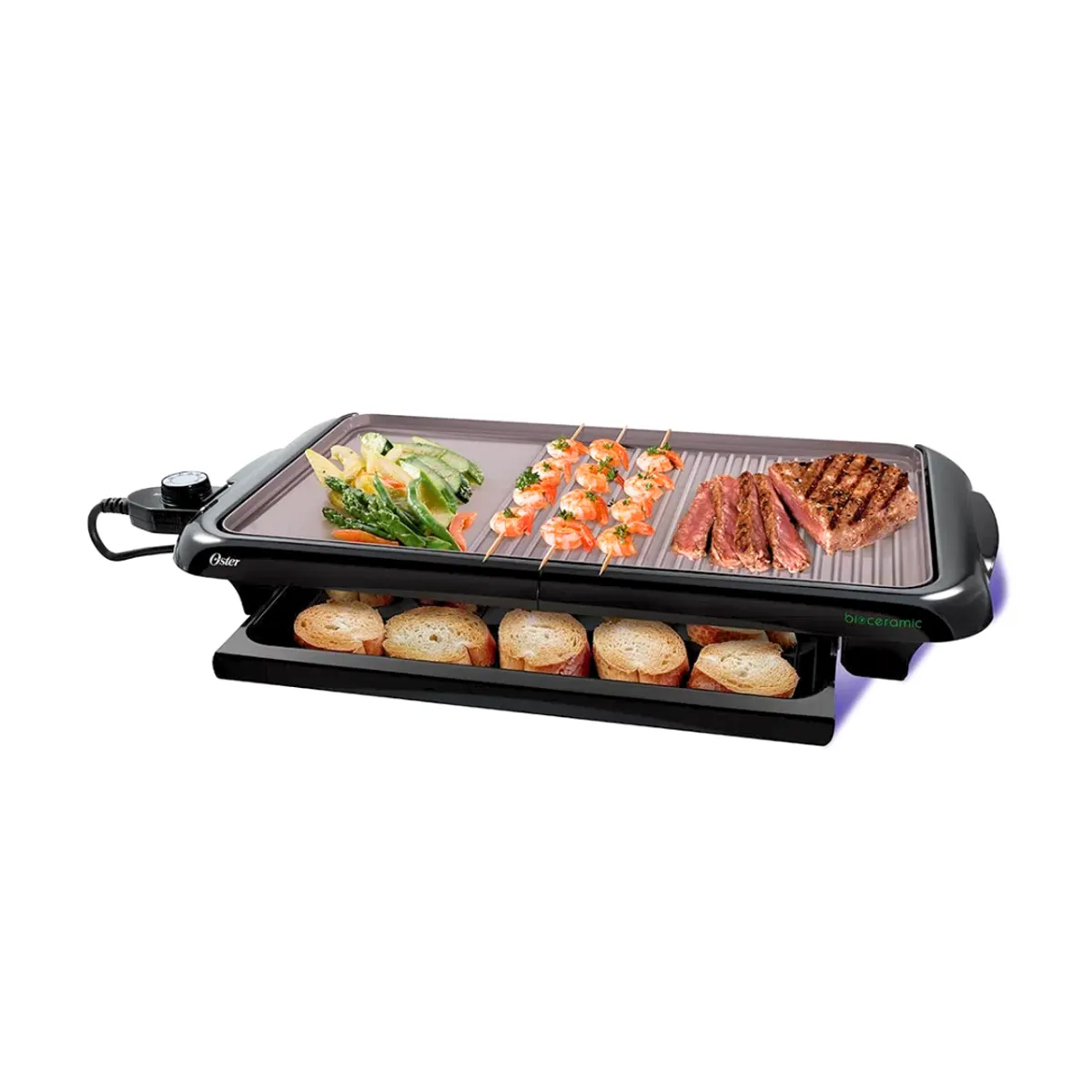 OSTER - Plancha y Parrilla Oster CKSTGR5085 Bioceramic
