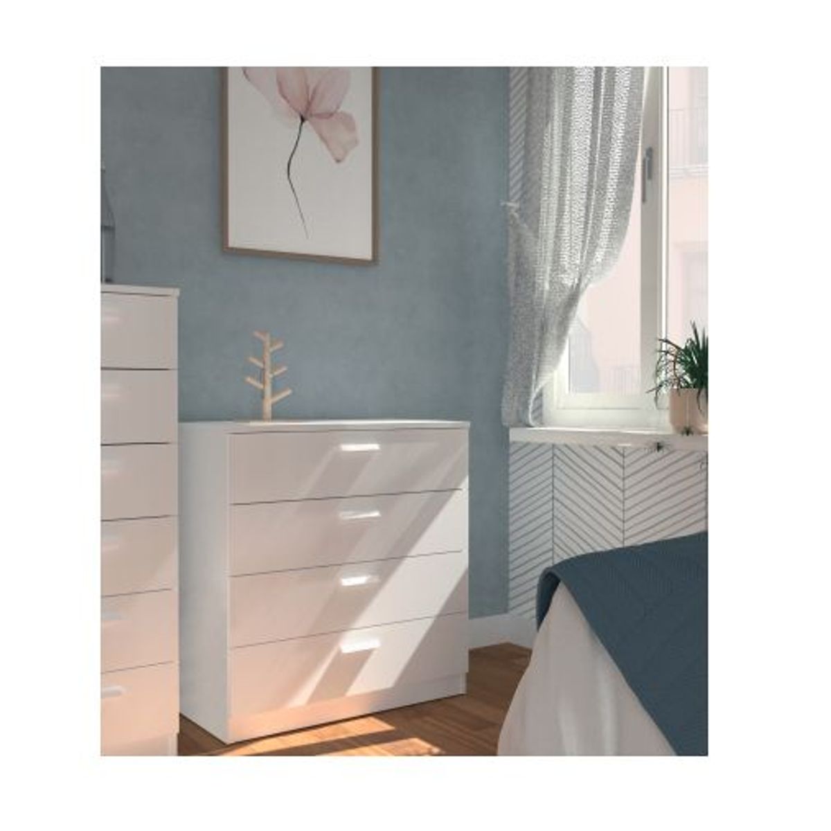 73 EXPERIENCE - Cómoda  Bethi - Blanco - 73 Experience