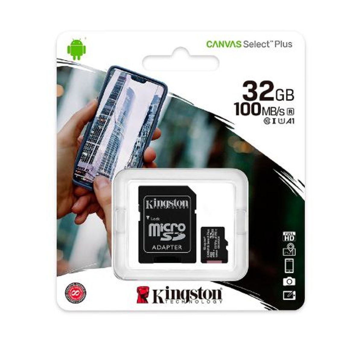KINGSTON - Memoria Micro SD Kingston Canvas 32GB