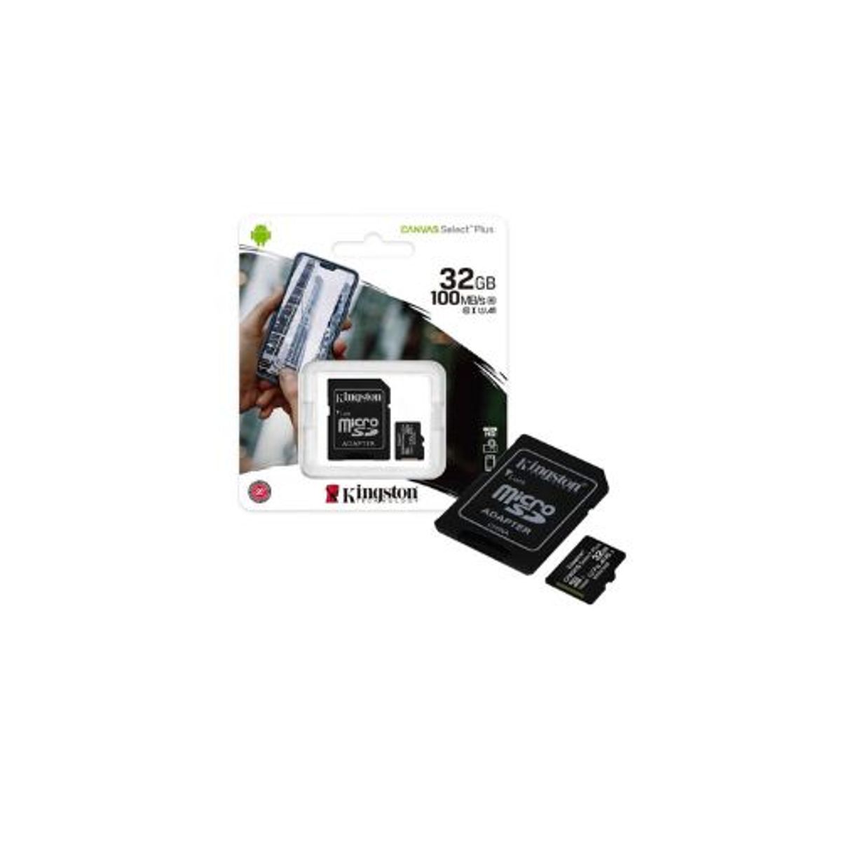 KINGSTON - Memoria Micro SD Kingston Canvas 32GB