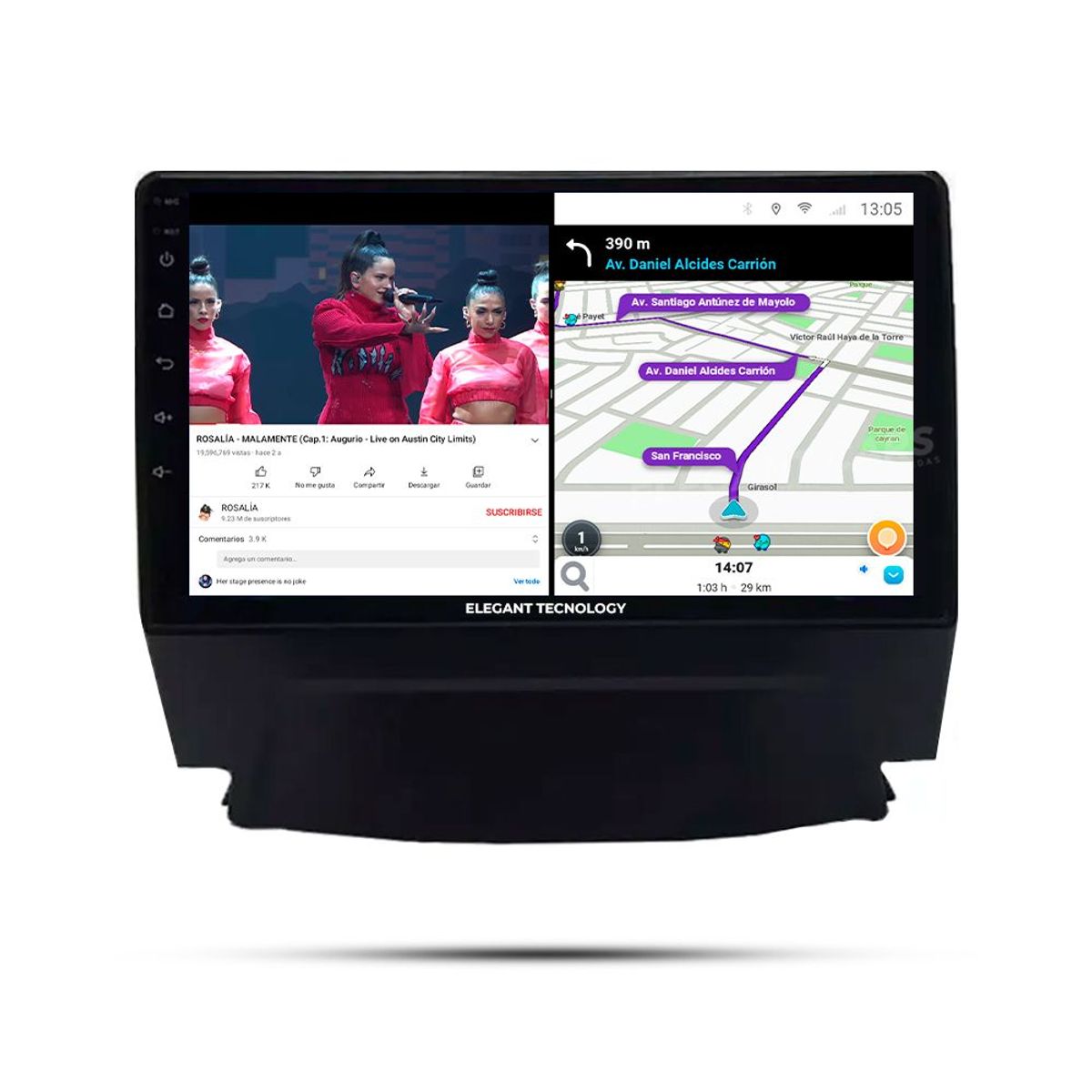 GENERICO - Autoradio Android Pantalla Changan Eado CS75 2013-2016  Carplay +Auto 4GB +64GB