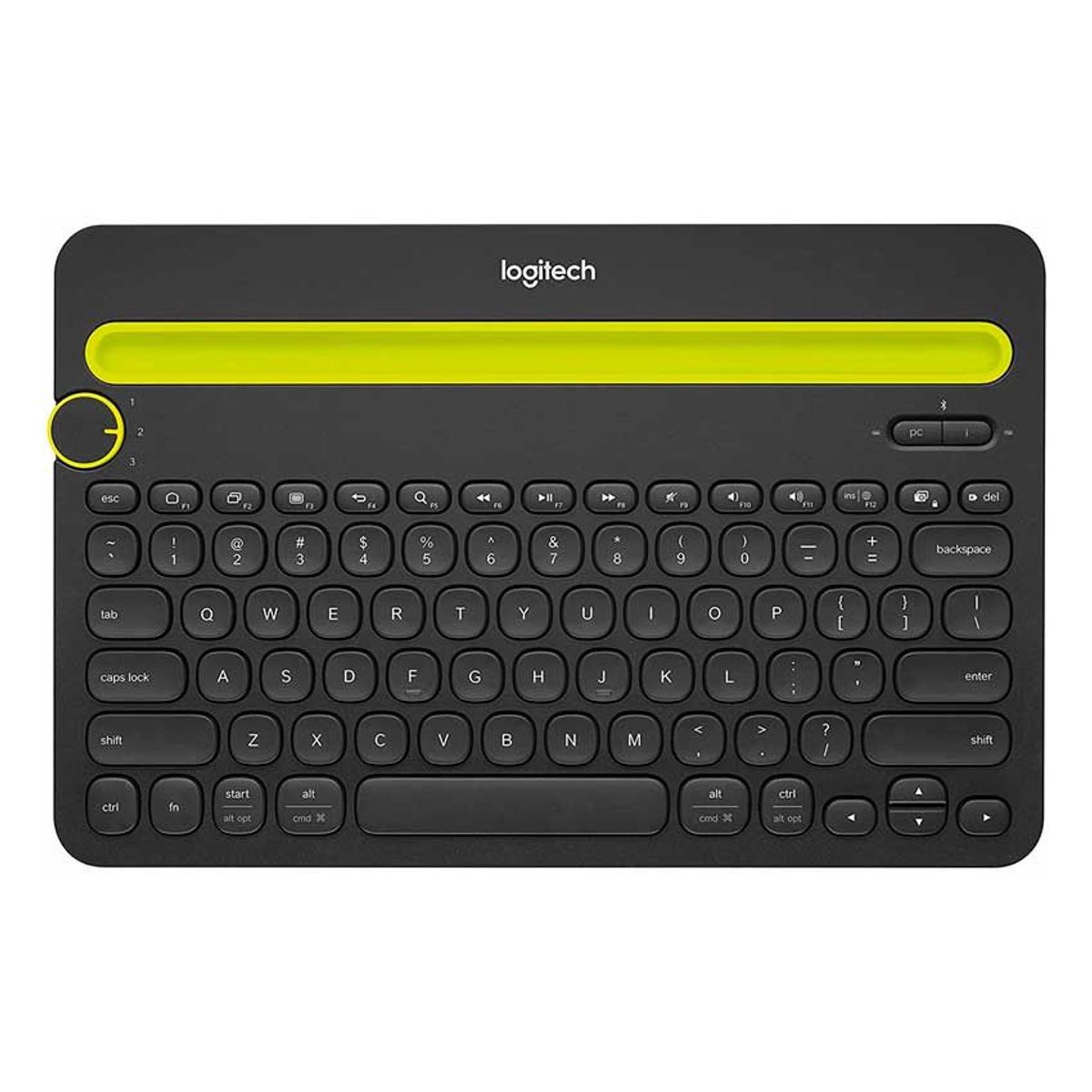 LOGITECH - Logitech K480 - Teclado Smart Inalámbrico Bluetooth Español Negro
