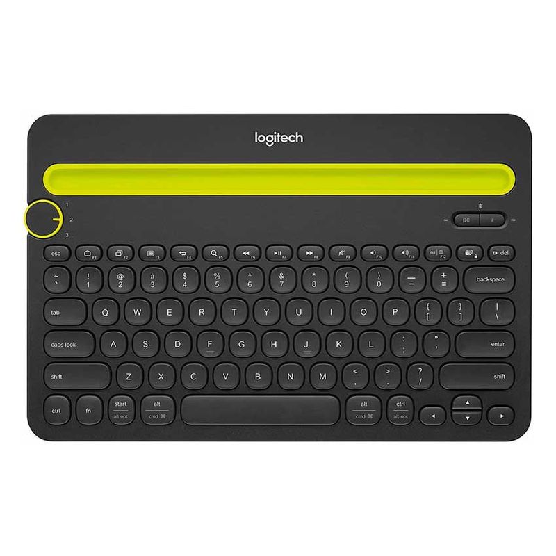 LOGITECH - Logitech K480 - Teclado Smart Inalámbrico Bluetooth Español Negro