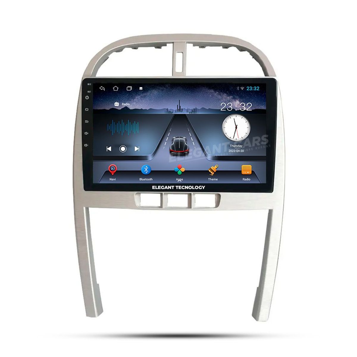 GENERICO - Autoradio Android Pantalla Chery Tiggo 3 2010-2013 Carplay +Auto 4GB +64GB