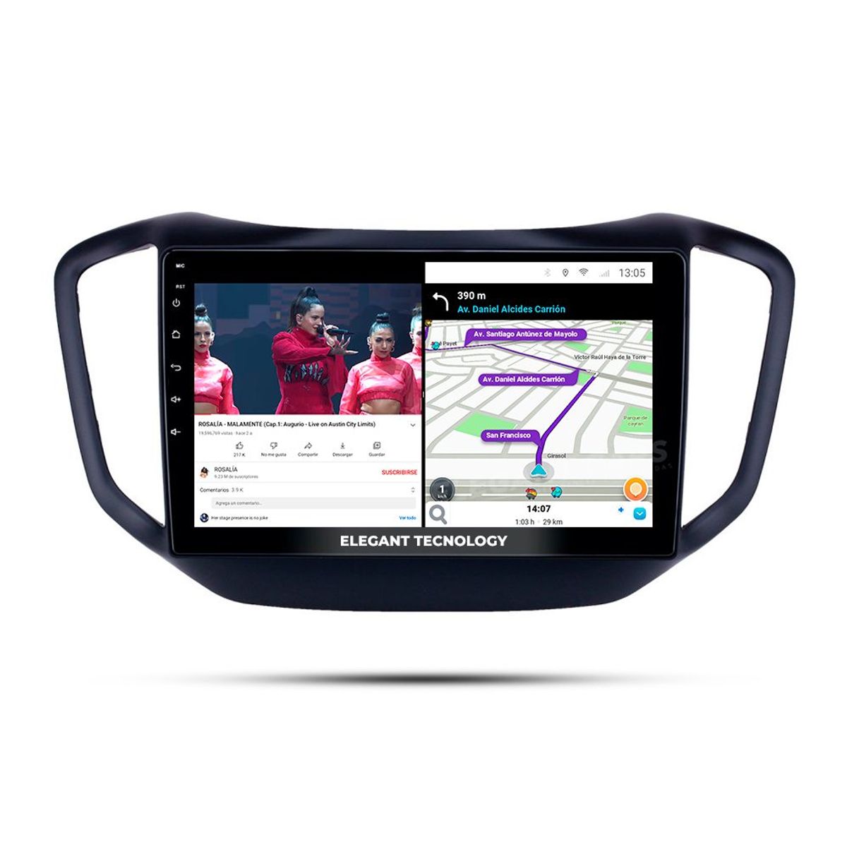 GENERICO - Autoradio Android Pantalla Chery Tiggo 5 2014-2017 Carplay +Auto 4GB +64GB