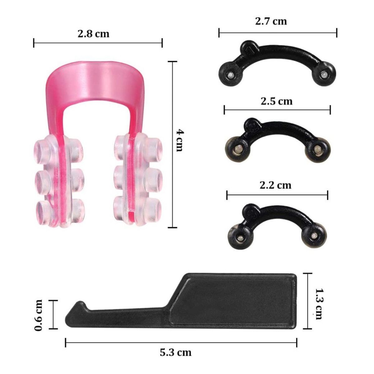 GENERICO - Corrector Nasal Silicona Corrector Nasal Clip Nose Up Respingador Nasal