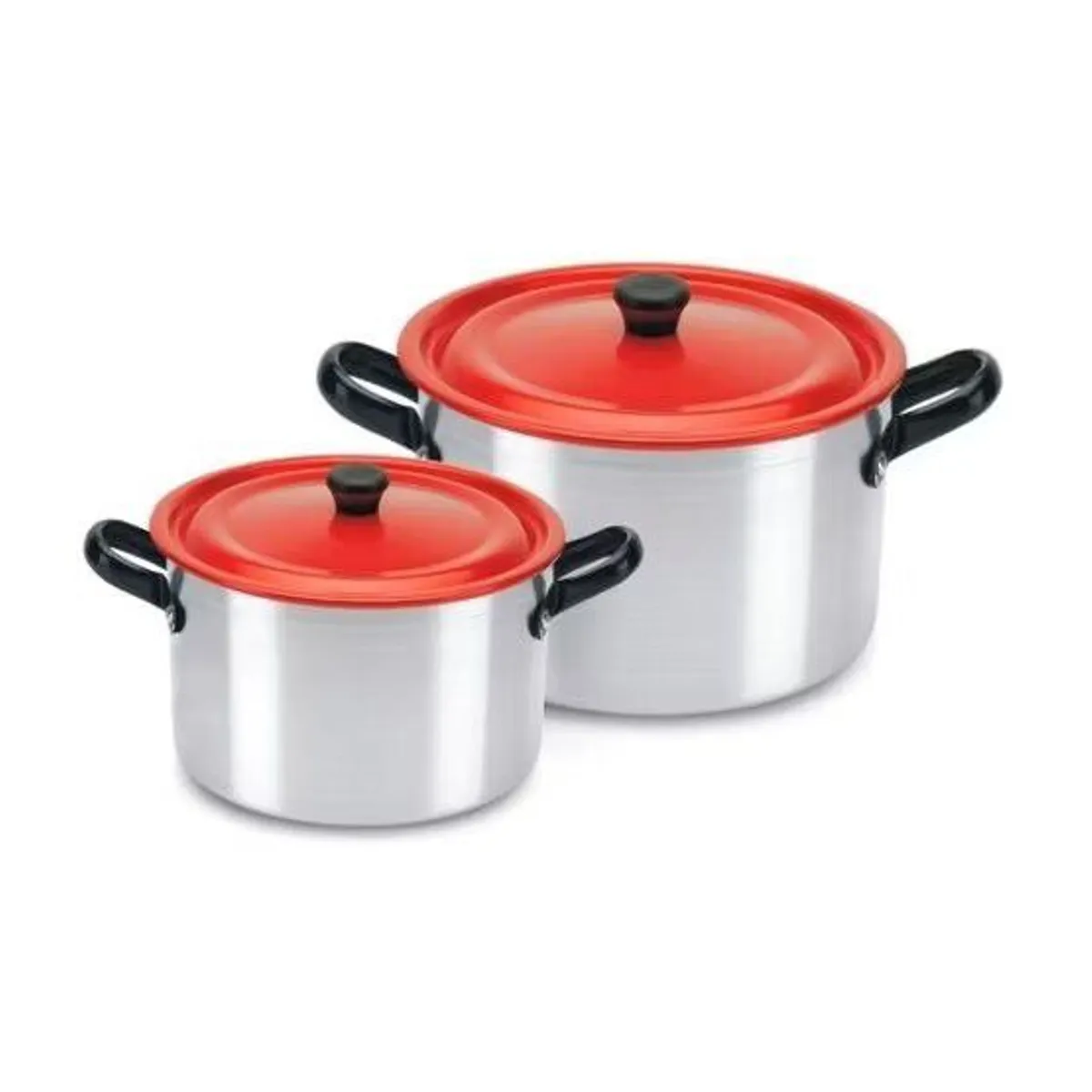 RECORD - Juego de Peroles Aluminio N°16 N°18 N°20 N°22 N°24 y N°26