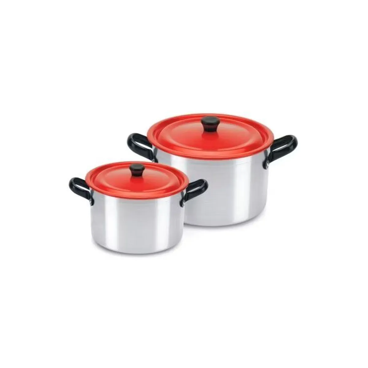 RECORD - Juego de Peroles Aluminio N°16 N°18 N°20 N°22 N°24 y N°26