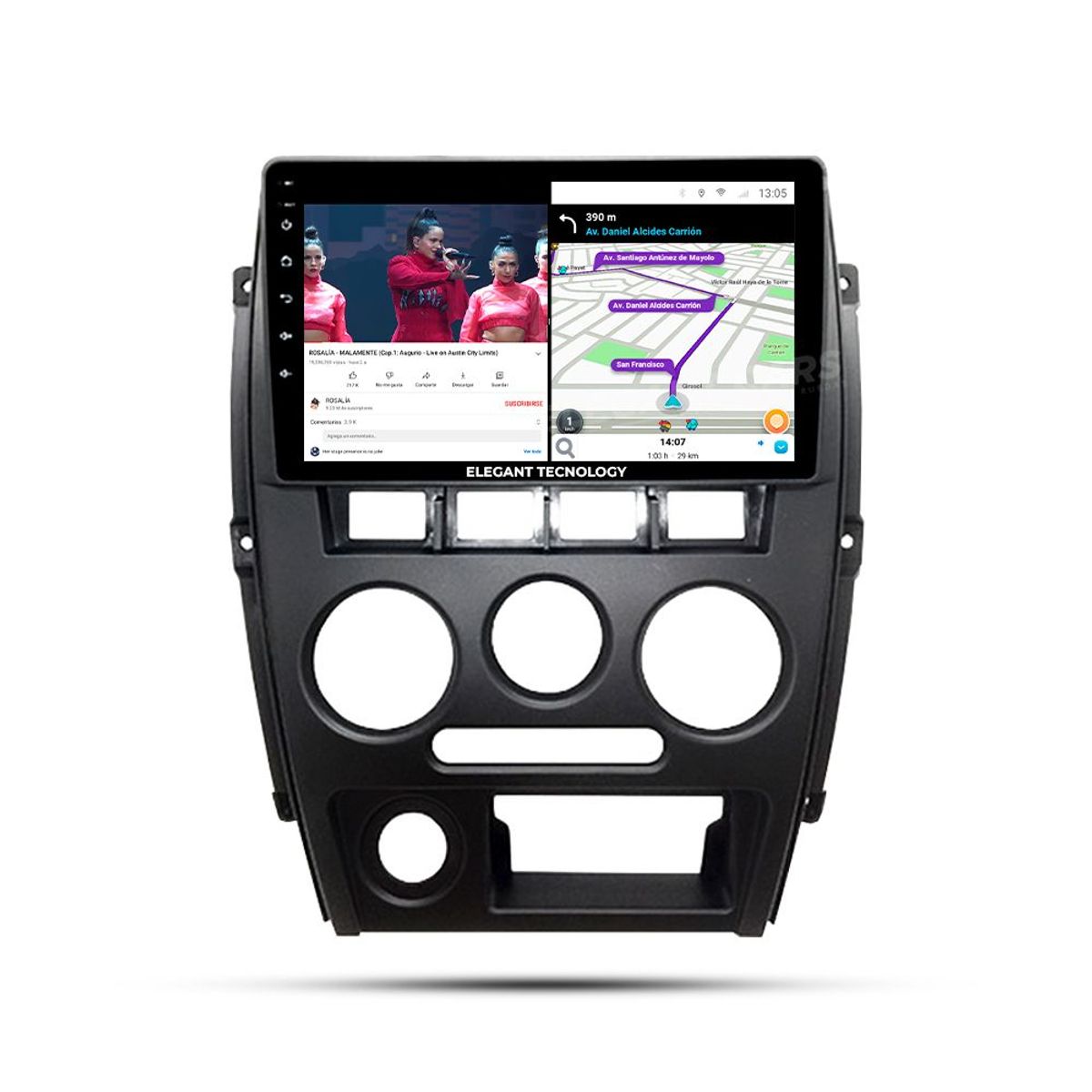 GENERICO - Autoradio Android Pantalla DFSK C37 Dongfeng 2012-2020 Carplay +Auto 4GB +64GB