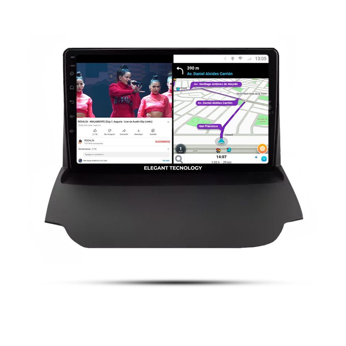 GENERICO - Autoradio Android Pantalla Ford Ecosport Gama Alta 2012-2017Carplay +Auto 4GB +64GB