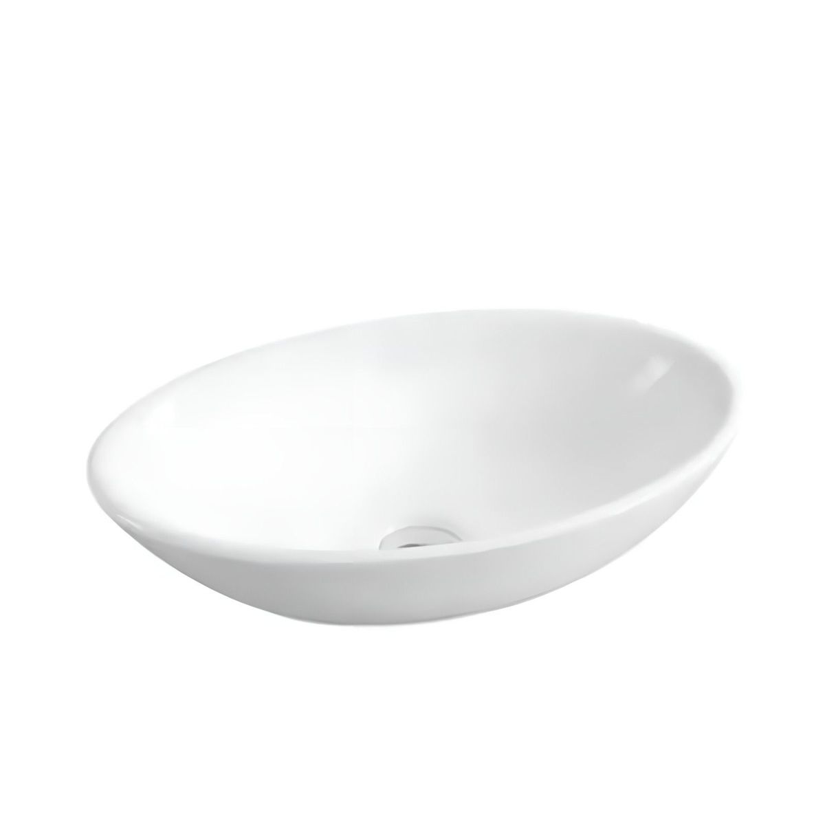 IMPORTADO MC - LAVAMANOS OVALIN PARA SOBREPONER MEDITERRANEO BLANCO