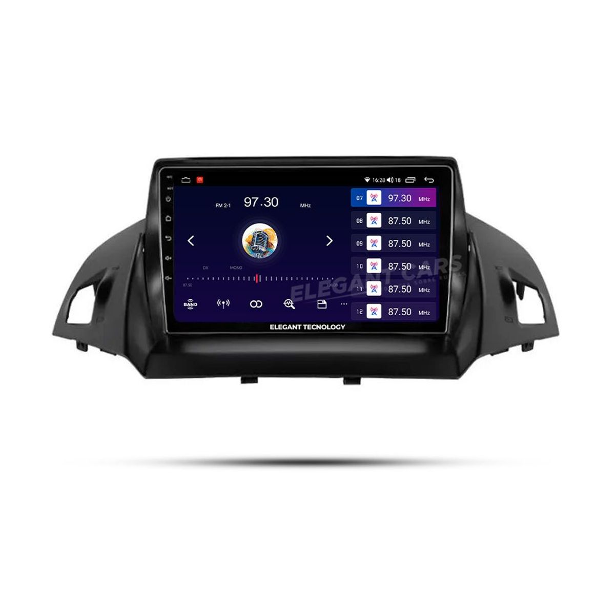GENERICO - Autoradio Android Pantalla Ford Escape Kuga 2012-2017 Carplay +Auto 4GB +64GB