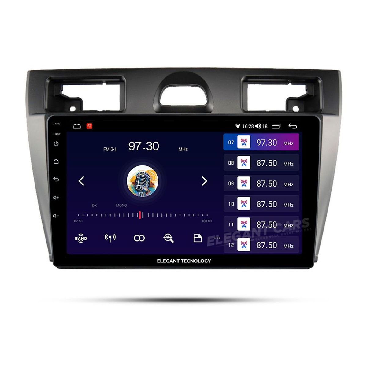 GENERICO - Autoradio Android Pantalla Ford Focus Fiesta 2006-2011  Carplay +Auto 4GB +64GB