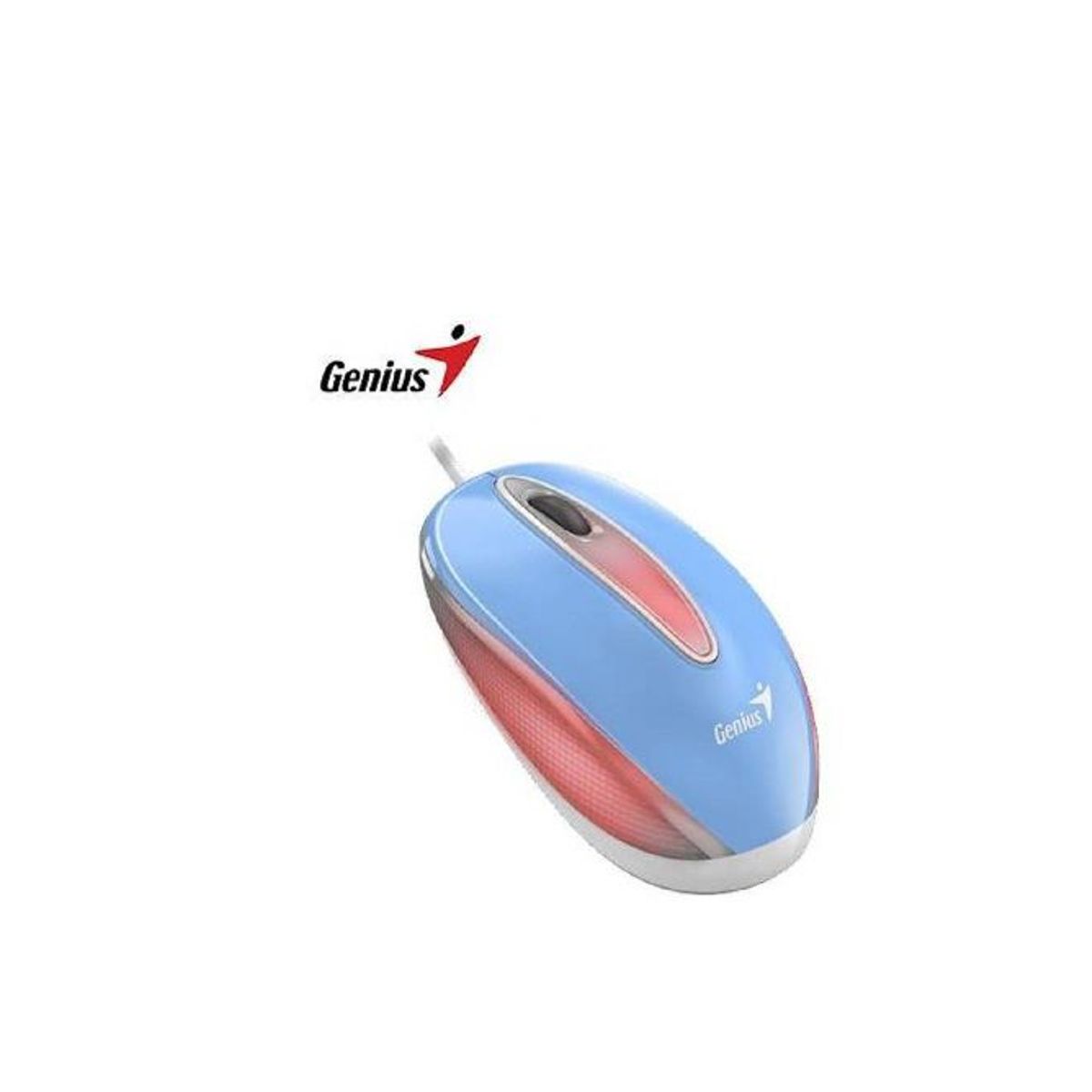 GENERICO - Mouse Genius  Dx Mini Rgb cableado Celeste