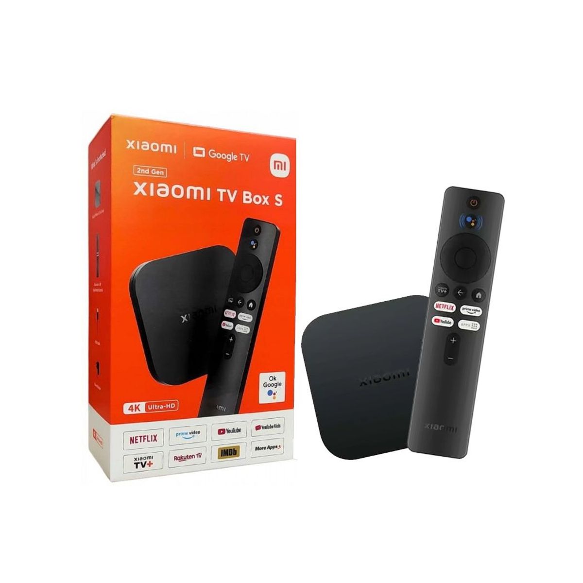 XIAOMI - Xiaomi Mi Tv Box S 2nd Con Google Tv 4k Chromecast