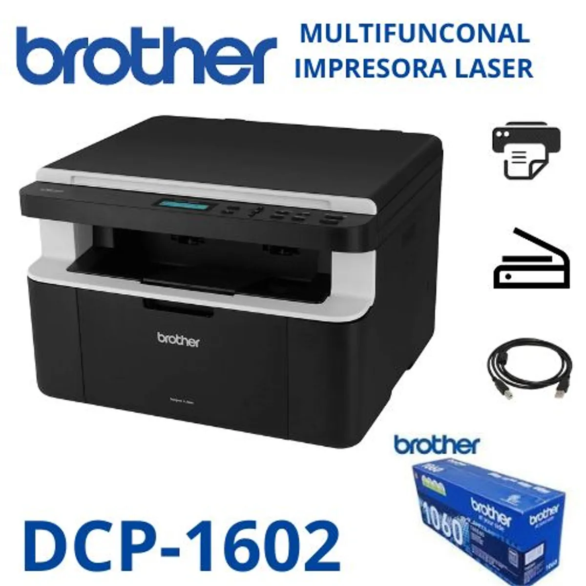 BROTHER - BROTHER IMP LASER MULT DCP1602