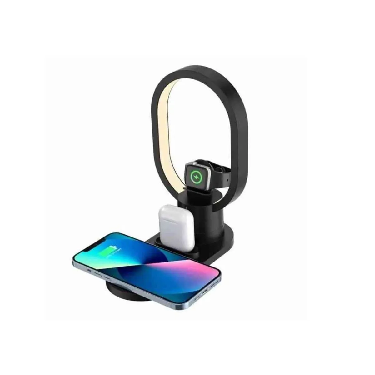 GENERICO - Cargador Inalámbrico 4 en 1 AY-41