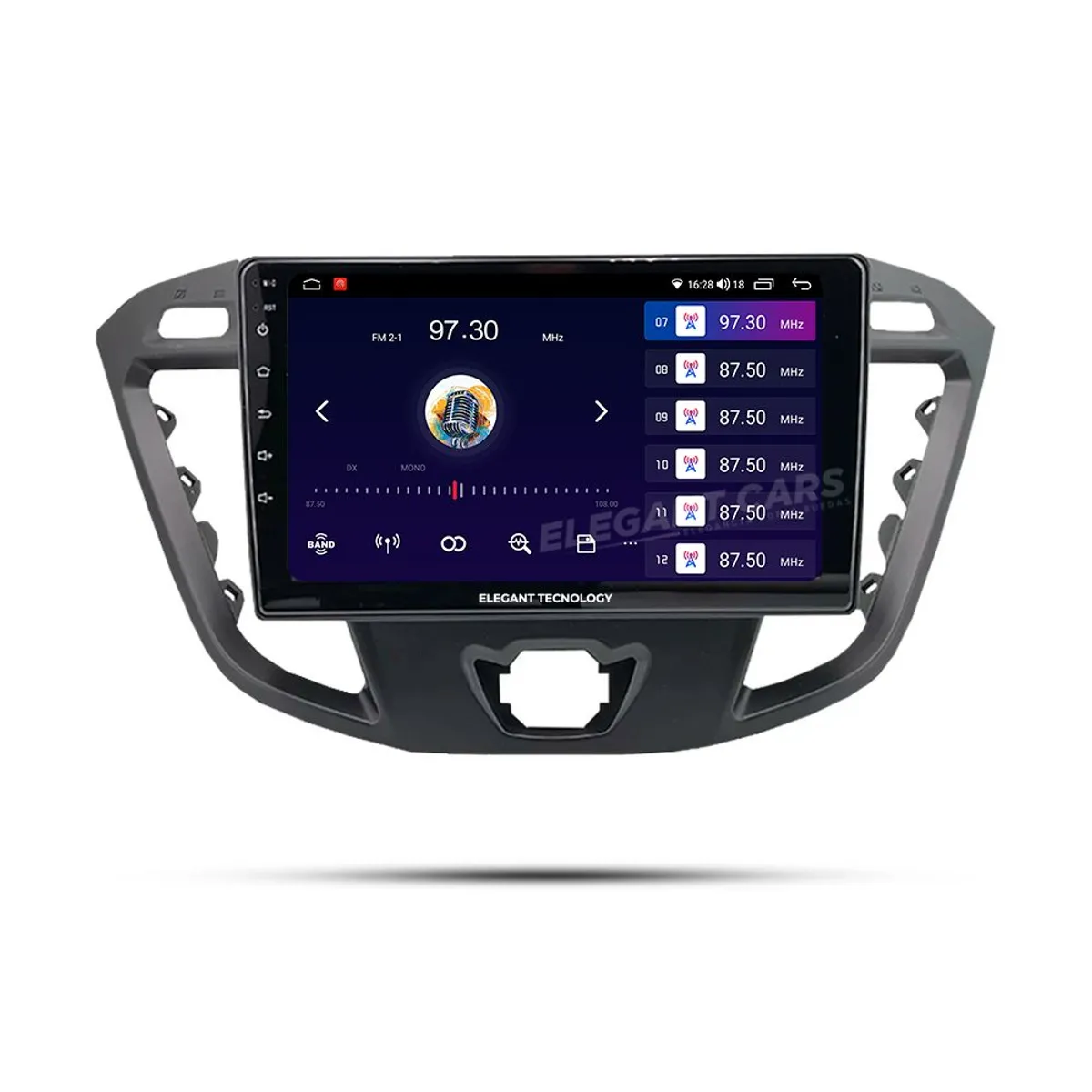 GENERICO - Autoradio Android Pantalla Ford Transit Tourneo 2013-2017 Carplay +Auto 4GB +64GB