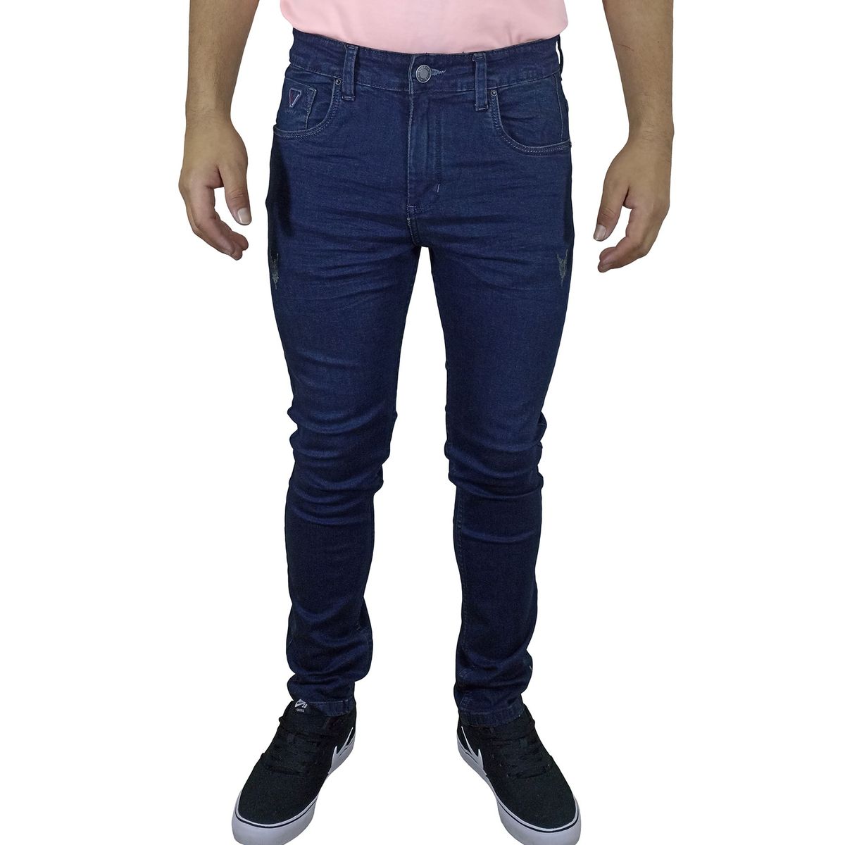 GENERICO - Pantalón Jean Moda Comfort Para Hombre - Azul