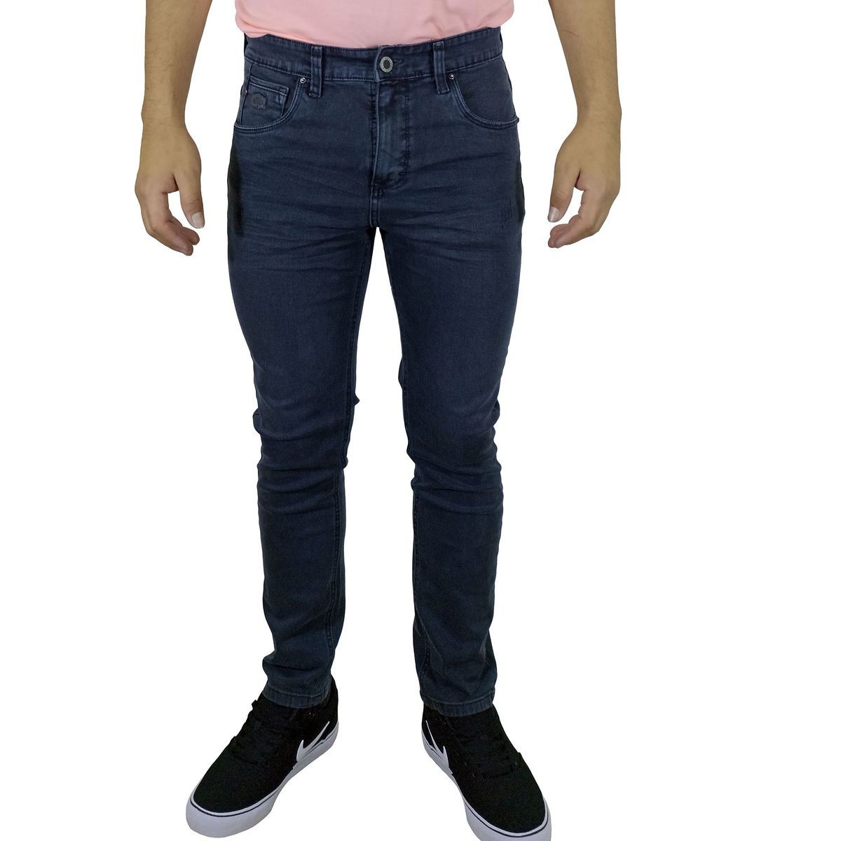 GENERICO - Pantalón Jean Comfort Moda Para Hombre - Plomo
