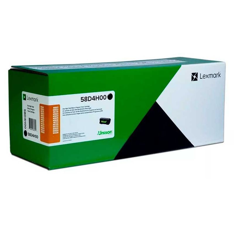 LEXMARK - Toner Original Lexmark 58D4H00 mx822 ms821 ms823 mx826 15k