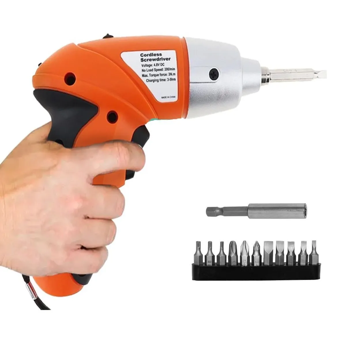 GENERICO - Desatorillador Atornillador de 12Piezas Recargable Estrella Plano