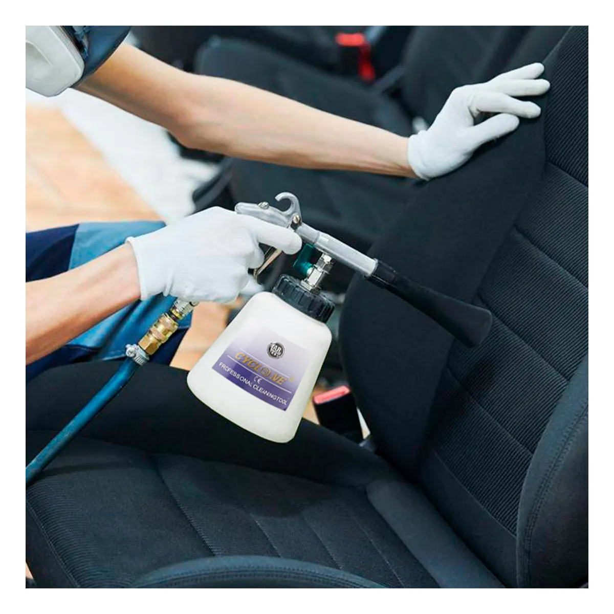 CARTOOL - Pistola De Limpieza Tornador Neumático 5000 RPM