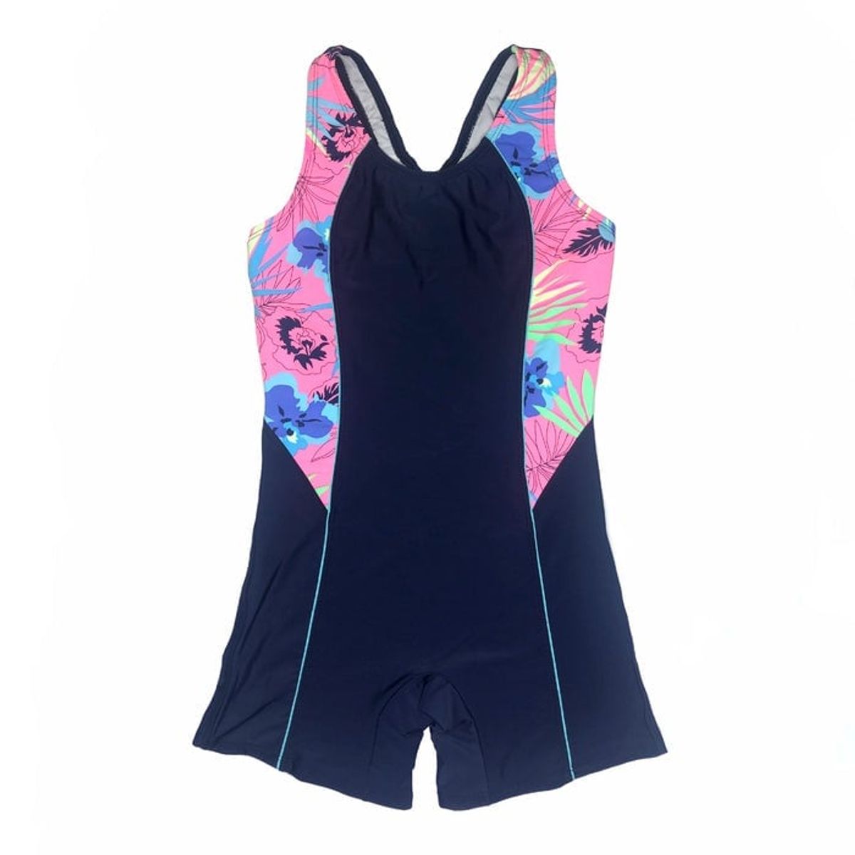 GENERICO - Gl-30 Enterizo Short Niña Color Azul