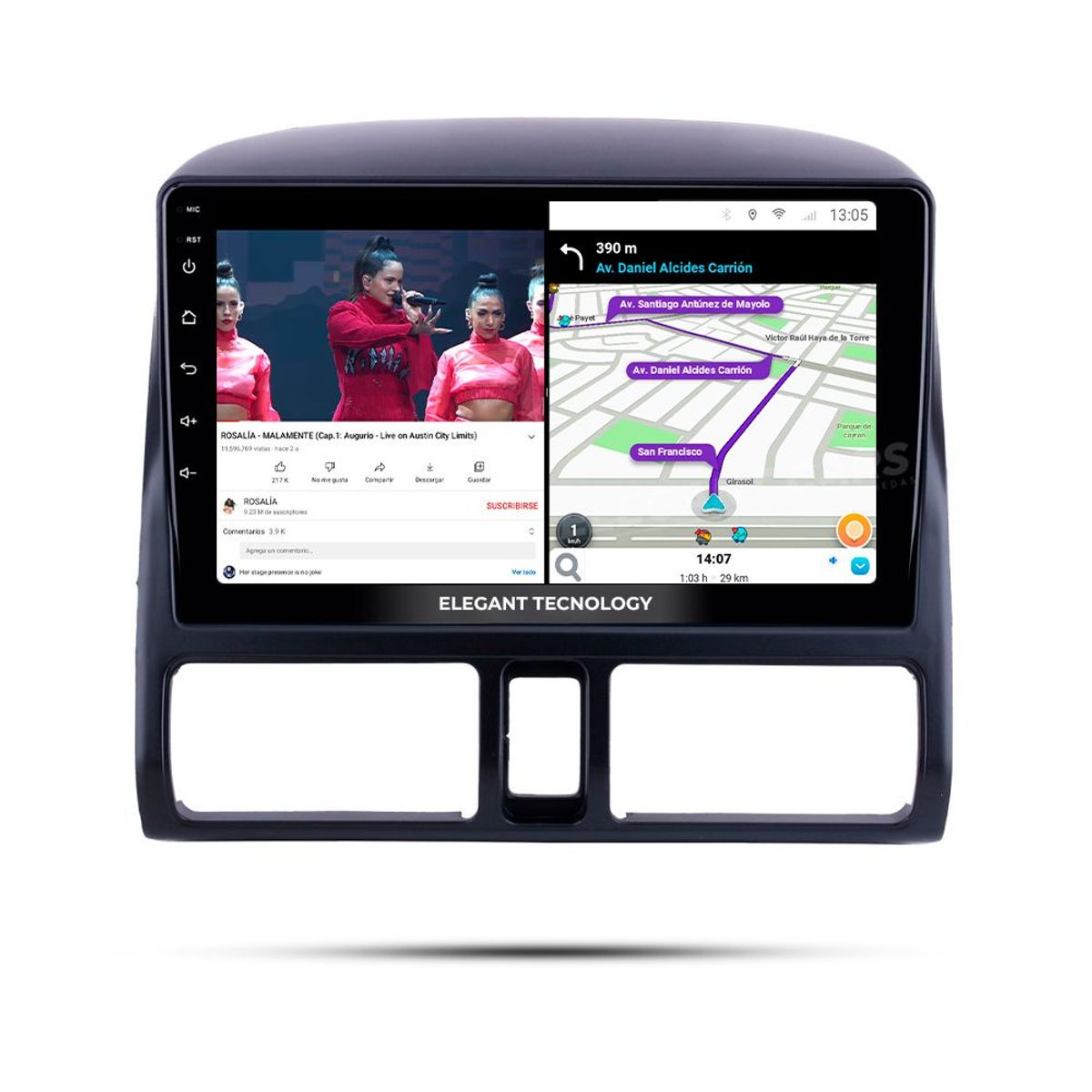 GENERICO - Autoradio Android Pantalla Honda CRV 2002-2006Carplay +Auto 4GB +64GB