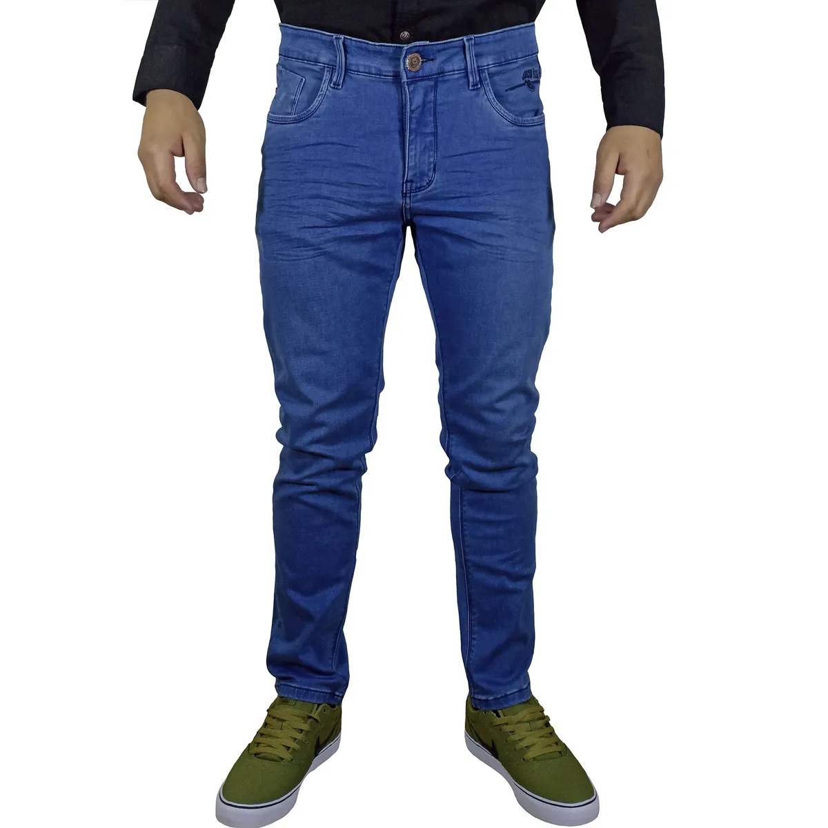 GENERICO - Pantalón Jean Jaco Ronaldo Para Hombre - Celeste