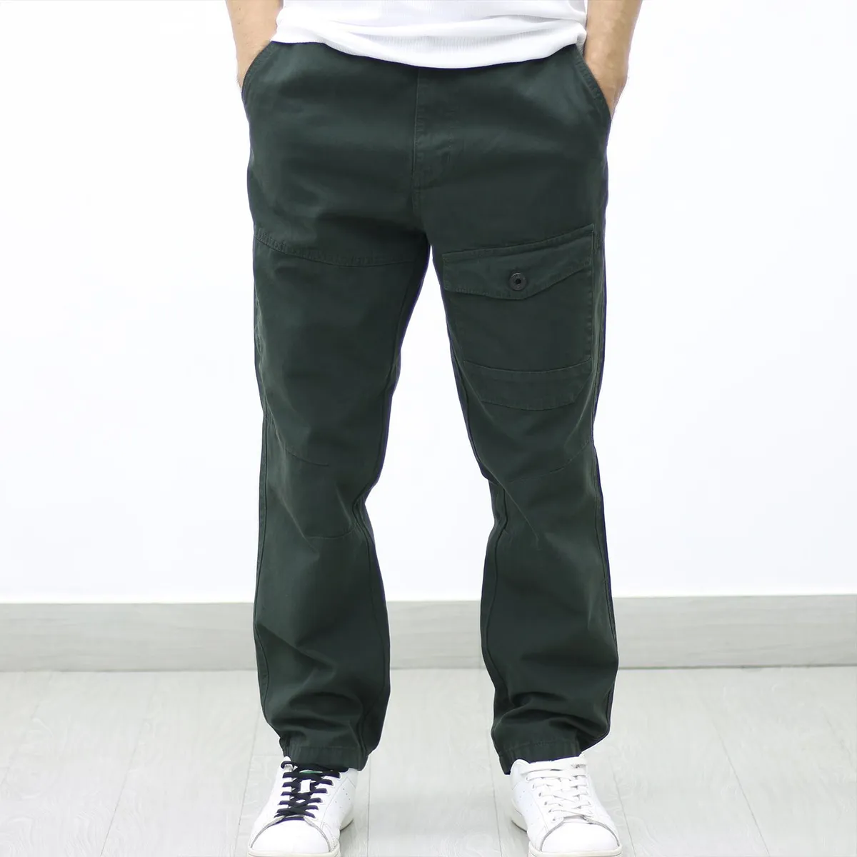 ABORIGEN - Pantalón Canvas Con Bolsillos De Hombre - Aborigen