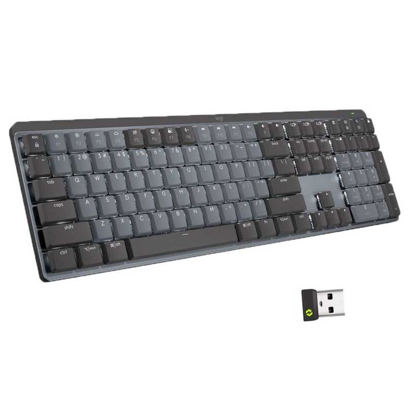 LOGITECH - Logitech MX Mechanical - Teclado Mecánico Inalámbrico Bluetooth LED