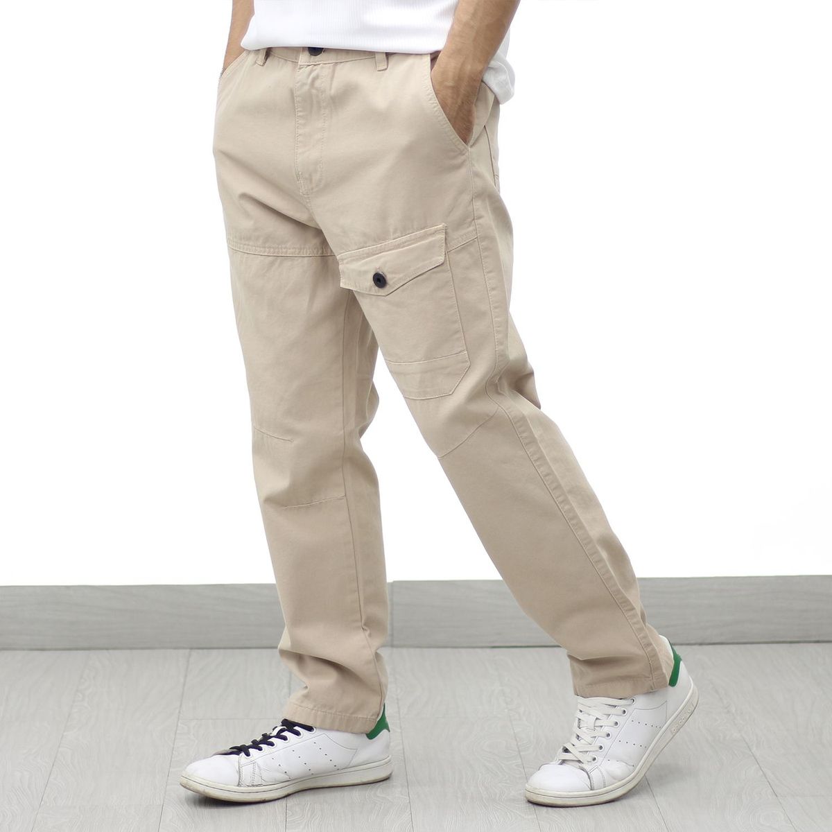 ABORIGEN - Pantalón Canvas Con Bolsillos De Hombre - Aborigen