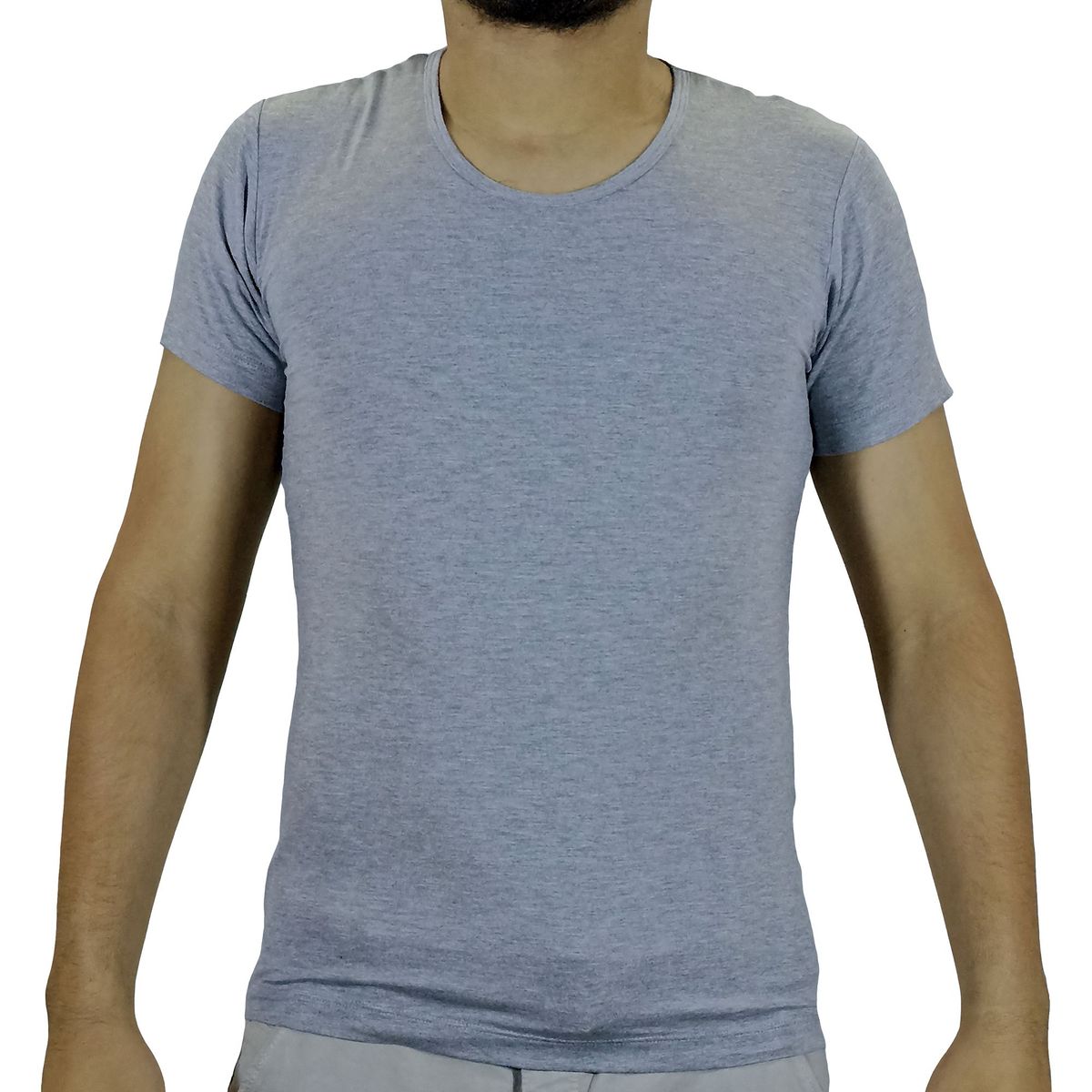 GENERICO - Polo Moda Lycrado Para Hombre - Plomo