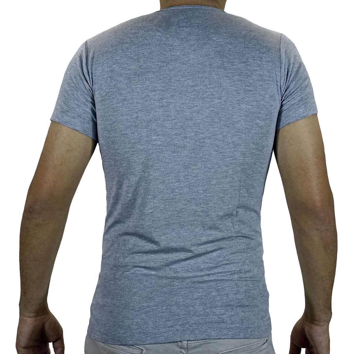 GENERICO - Polo Moda Lycrado Para Hombre - Plomo