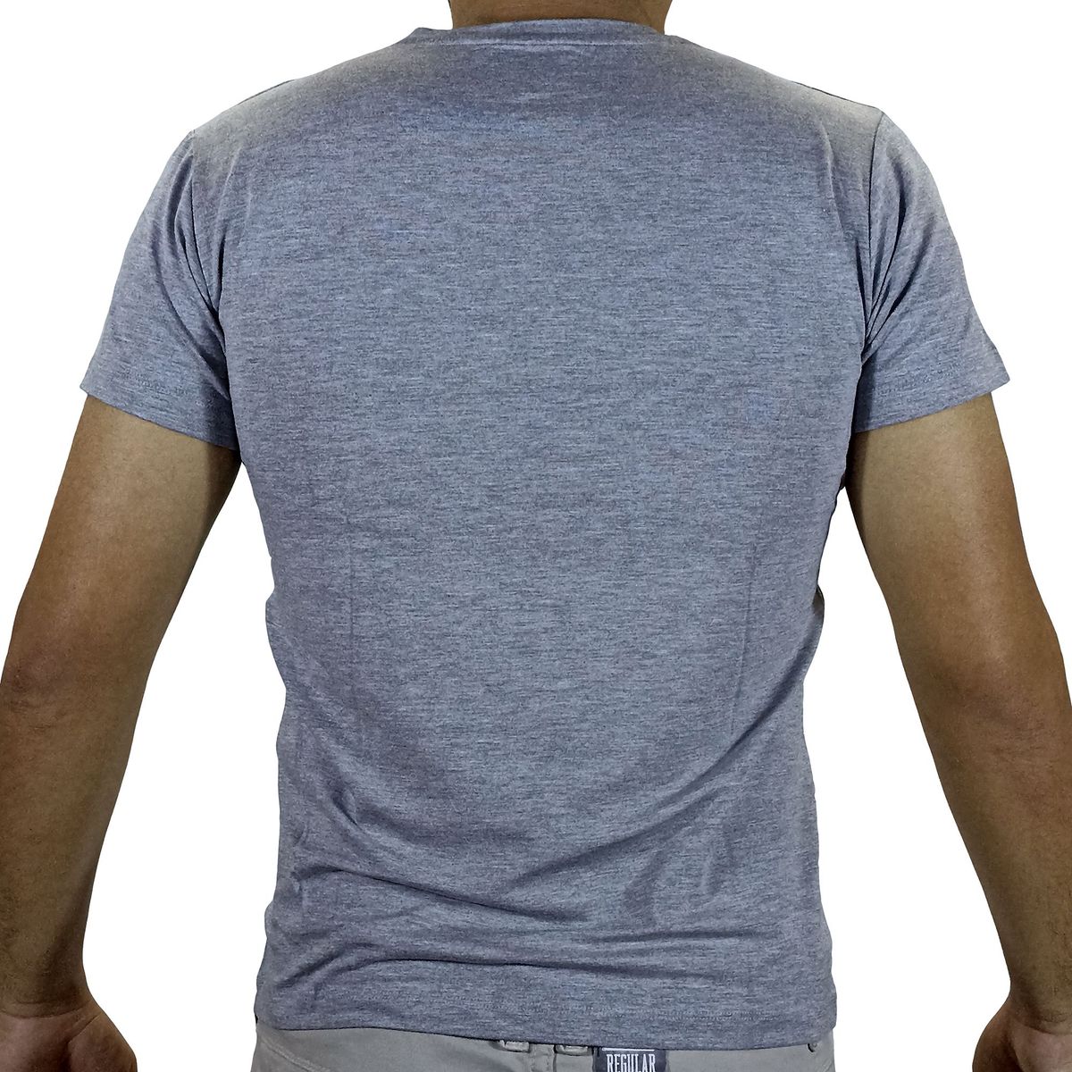 GENERICO - Polo Moda Lycrado Para Hombre - Plomo