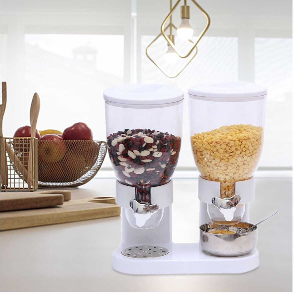 OEM - Dispensador de Cereal 2 en 1 Color Blanco