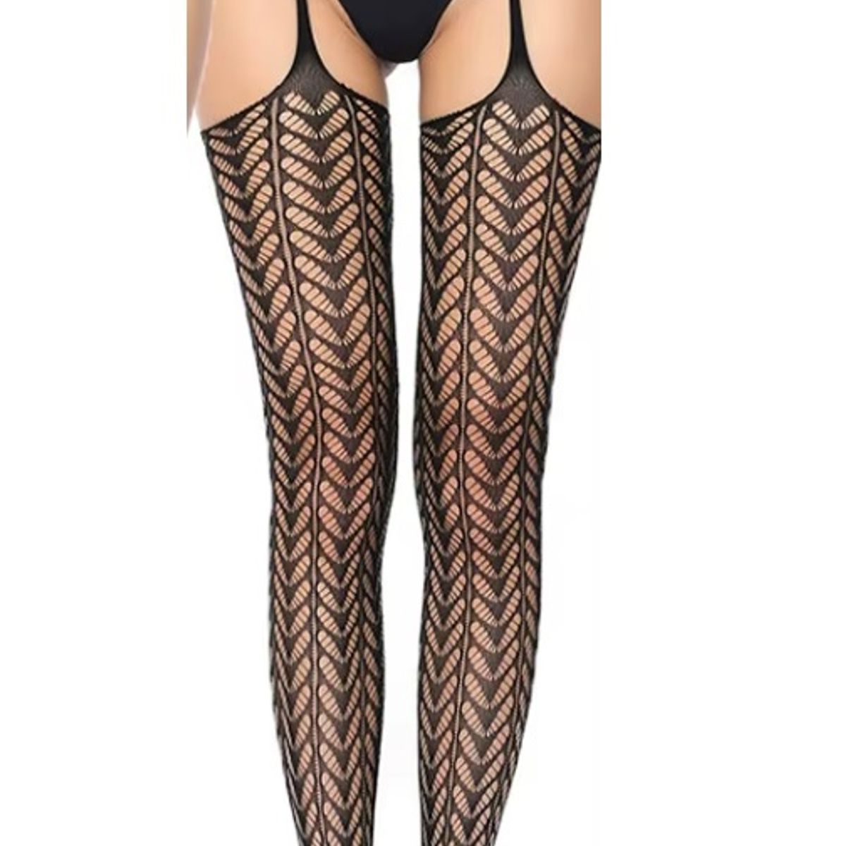 GENERICO - Pantimedias S Medias Largas Mujer Panty Lenceria