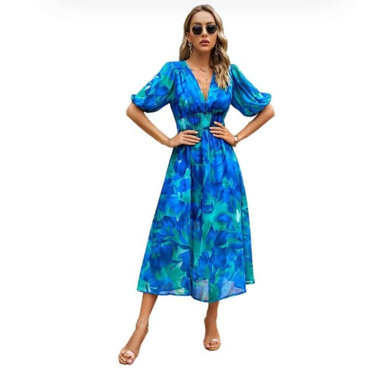 BLWOENS - Vestido Midi Blwoens Para Fiesta - Nuevo