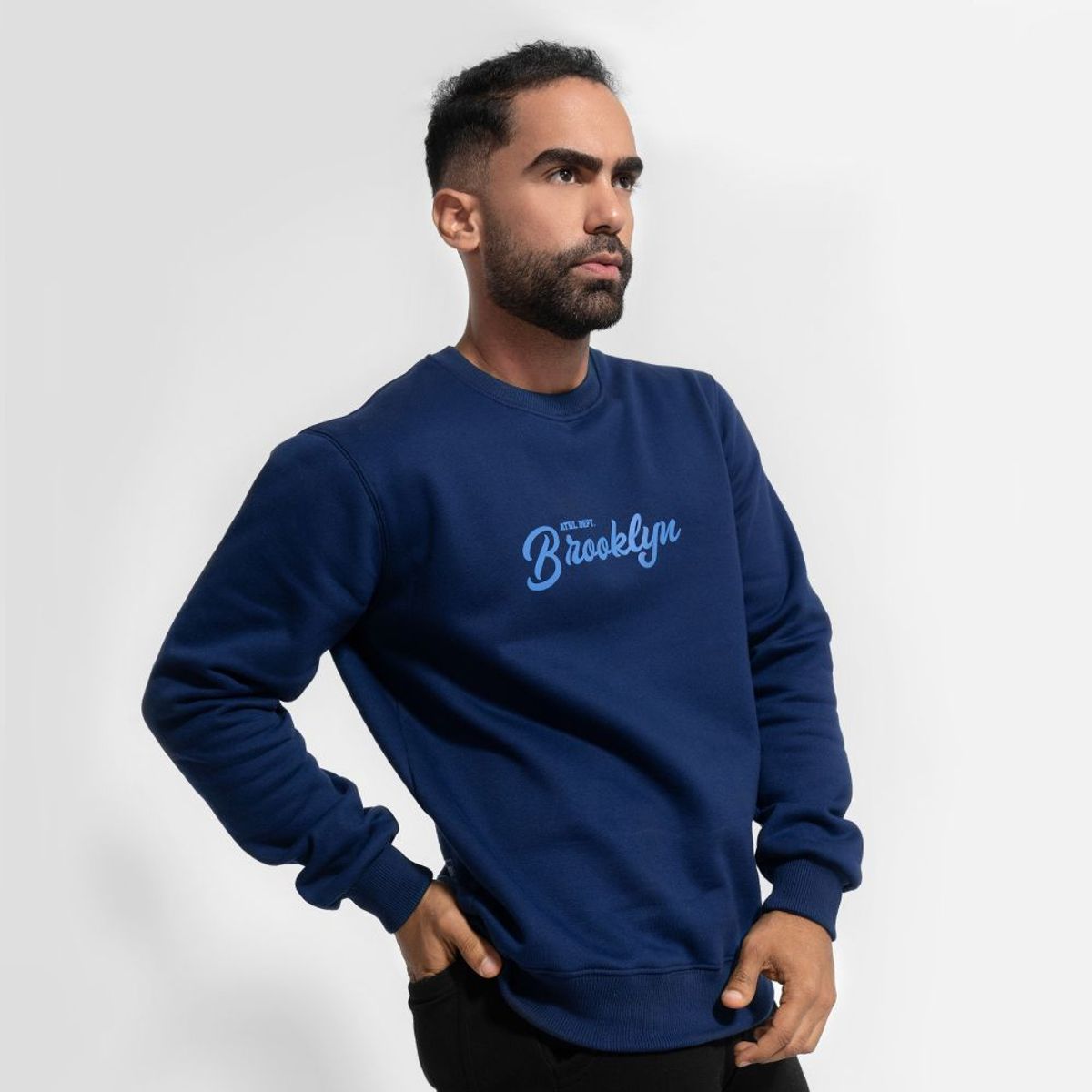 GENERICO - conjunto buzo polera y jogger brooklyn para hombre acero Arcoi