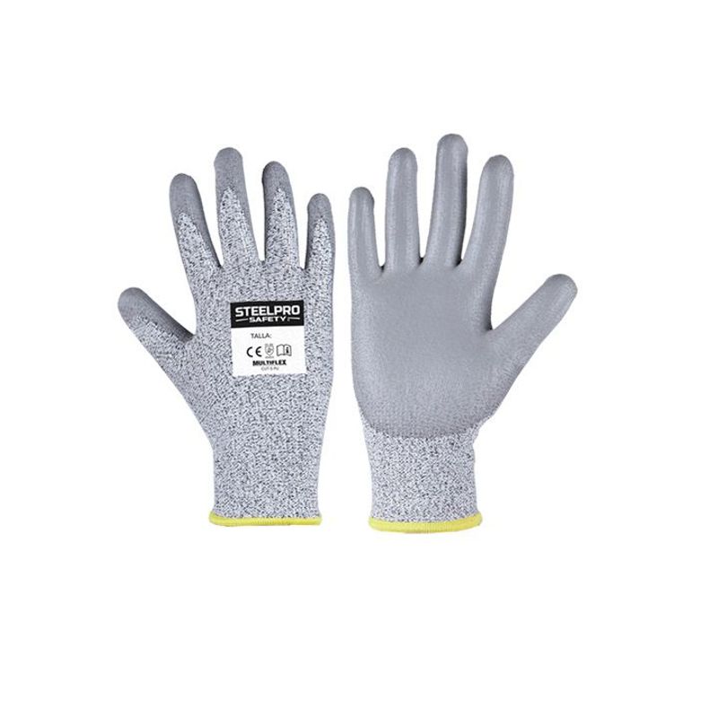 STEELPRO - GUANTE MULTIFLEX CUT-5 PU