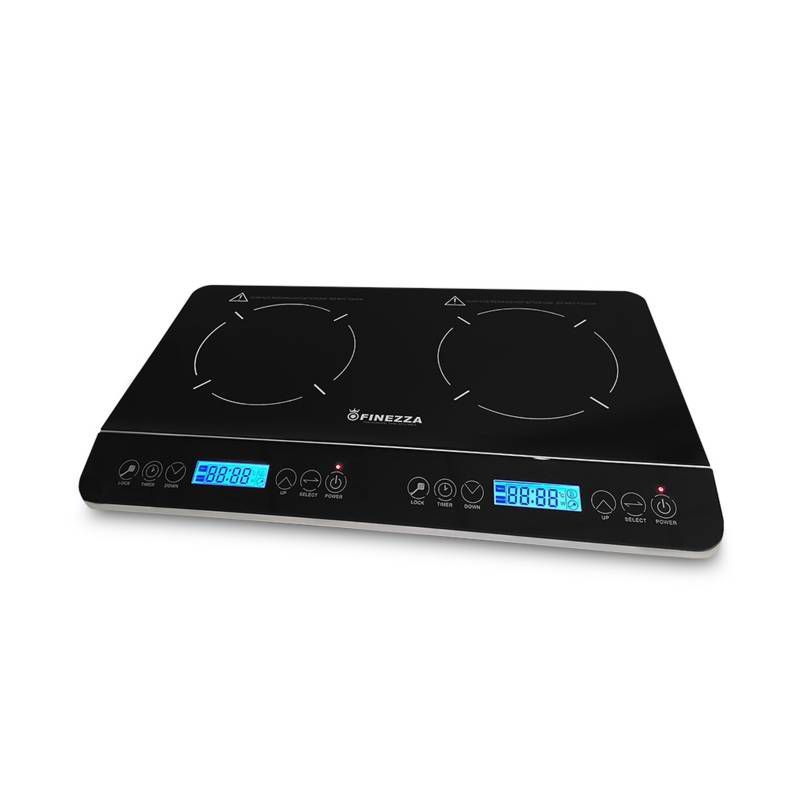 FINEZZA - Cocina de Inducción Finezza FZ-310IN2 Digital 2 Hornillas Negro