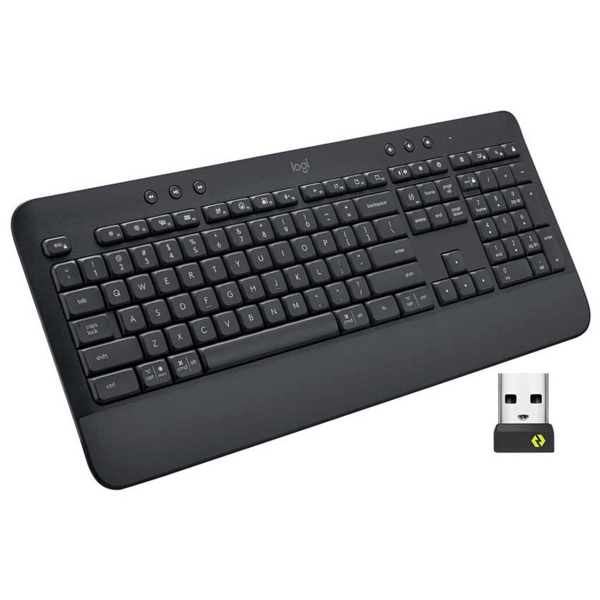 LOGITECH - Logitech Signature K650 - Teclado Español Inalámbrico Bluetooth USB