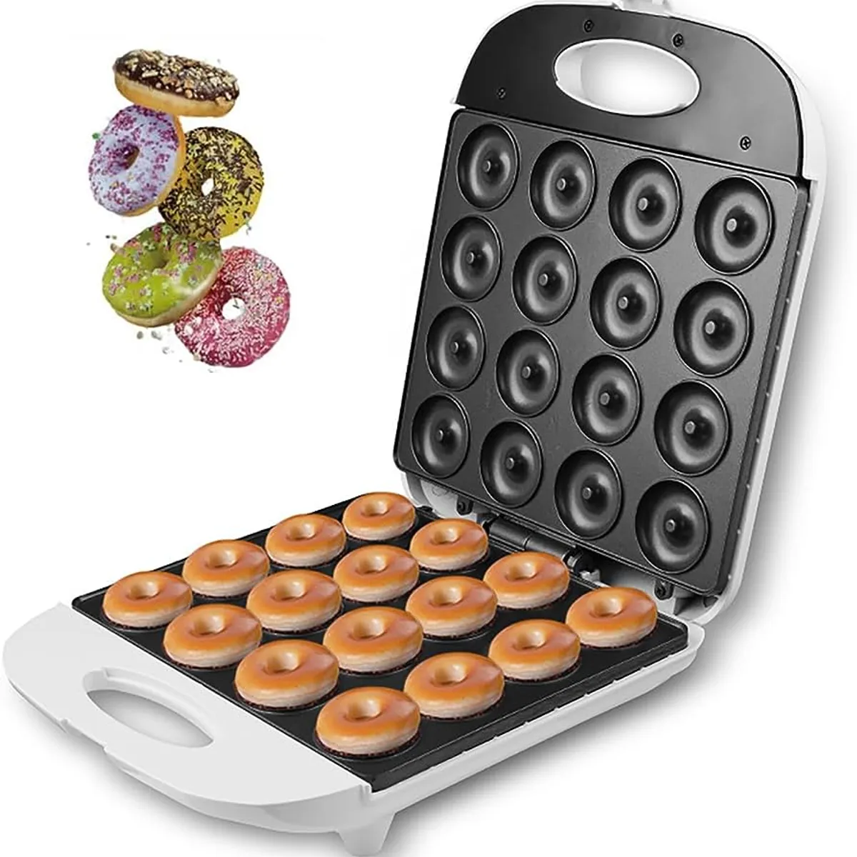 OEM - Horno para Hacer Rosquillas Mini Donas hasta 16 a la Vez